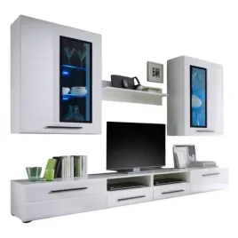 mebloscianka-puma-bis-280cm-bialy-polysk-szafka-komoda-rtv-polka-wiszaca