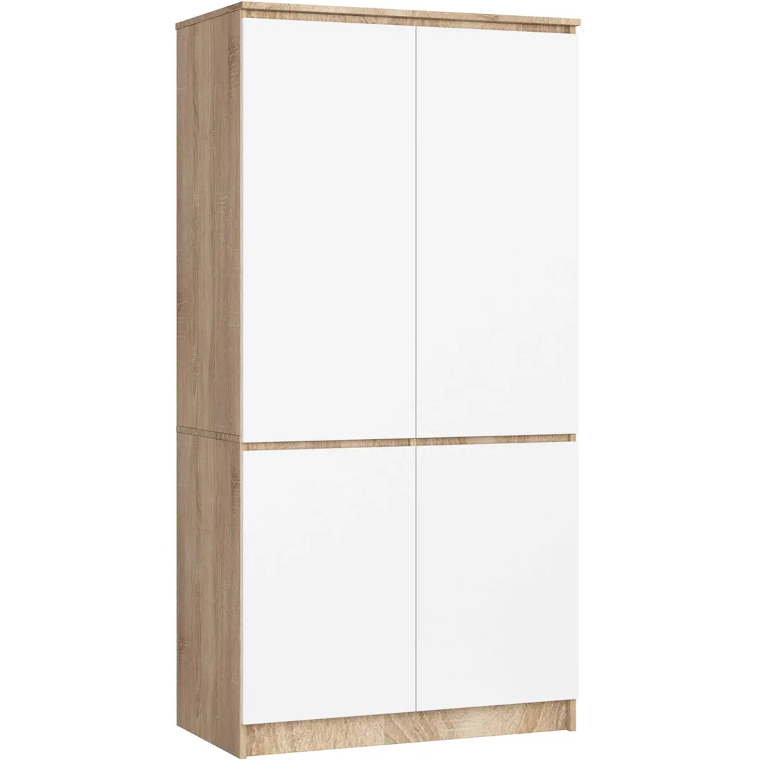 szafa-s90-4d-clp-sonoma-bialy-akd-stan-nowy