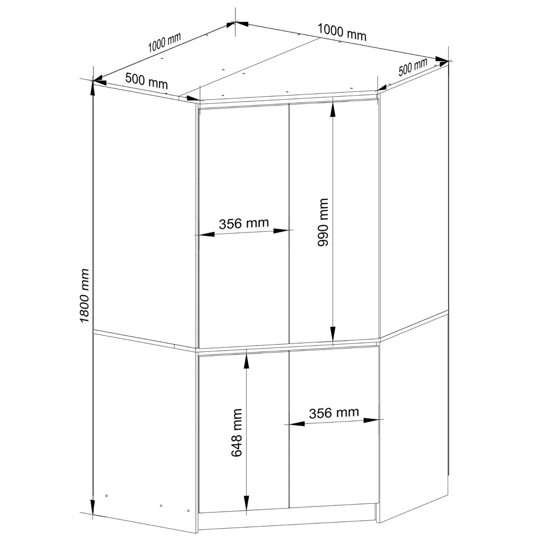 szafa-narozna-s100-4d-clp-dab-craft-akd-stan-nowy