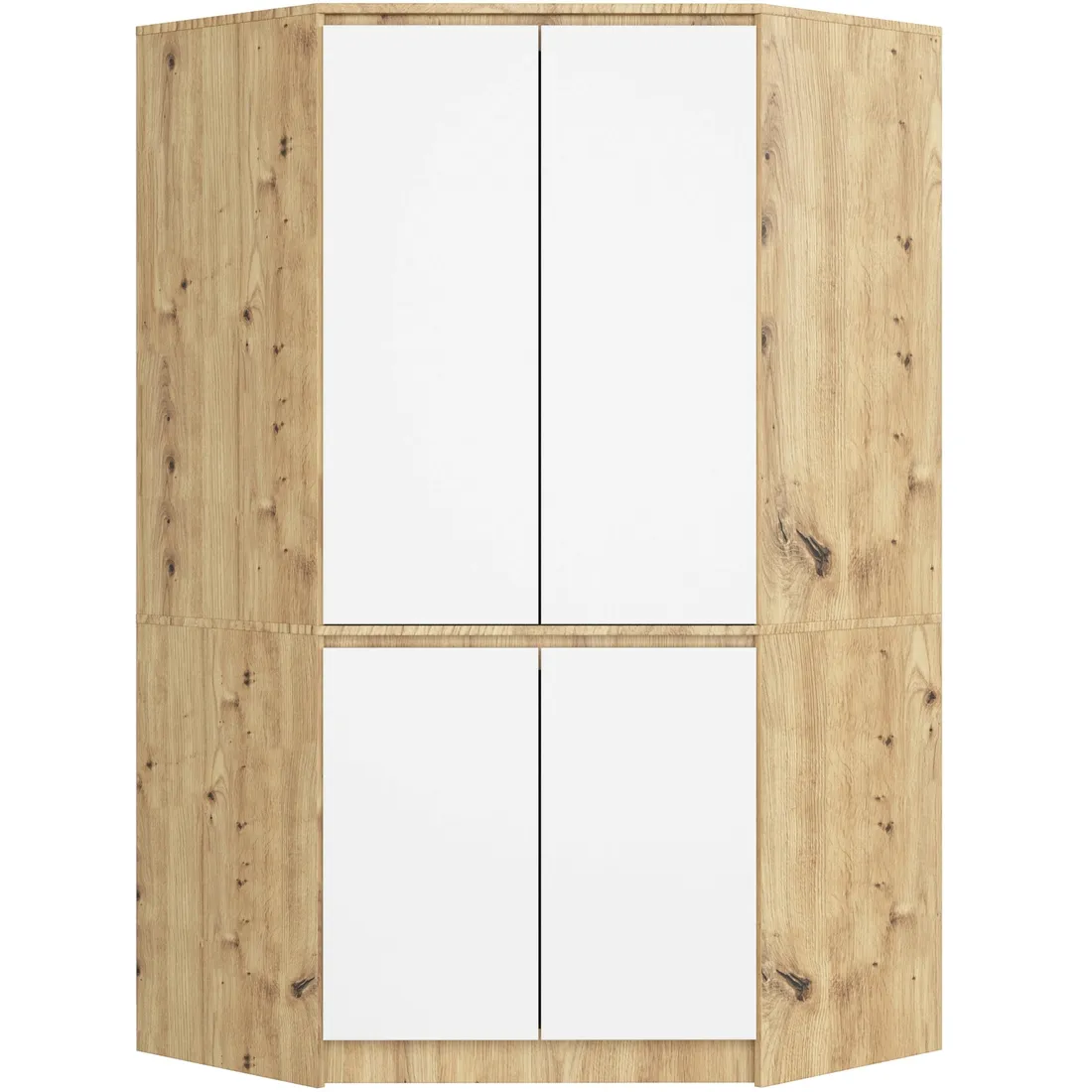 szafa-narozna-s100-4d-clp-dab-artisan-biala-akd-stan-nowy