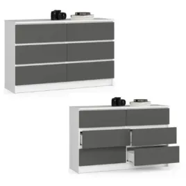 komoda-szafka-k120-6-szuflad-bialy-grafit-akd