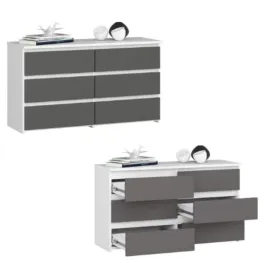 komoda-szafka-cl100-6-szuflad-bialy-grafit-akd