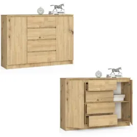 komoda-szafka-k140-2-drzwi-4-szuflady-dab-artisan-akd