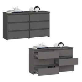 komoda-szafka-cl100-6-szuflad-grafit-akd