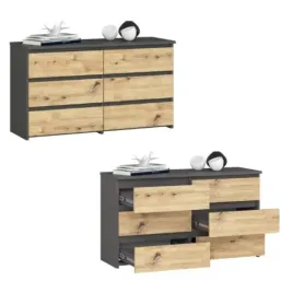 komoda-szafka-cl100-6-szuflad-grafit-artisan-akd