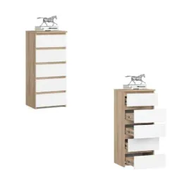 komoda-szafka-40-cm-cl5-sonoma-bialy-akd