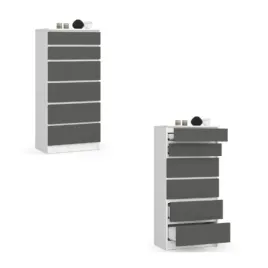 komoda-szafka-k60-6-szuflad-bialy-grafit-akd