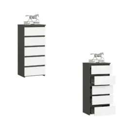 komoda-szafka-40-cm-cl5-grafit-bialy-akd