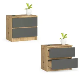 komoda-szafka-k60-2-szuflady-artisan-grafit-akd