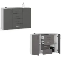 komoda-szafka-k45-110cm-4-szuflady-bialy-grafit-akd