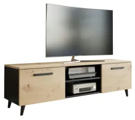 szafka-rtv-bergen-czarny-dab-artisan-stolik-komoda-per