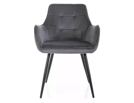 krzeslo-tapicerowane-lemon-velvet-czarny-szary-sig