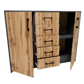 komoda-szafka-2d5s-grafit-wotan-szuflady-regal-garderoba-regal-szafa-rob