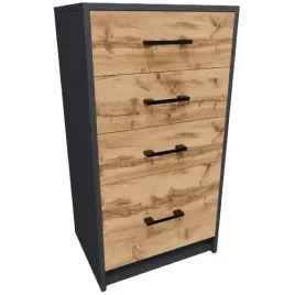 komoda-szafka-45cm-4s-grafit-wotan-4-szuflady-regal-slupek-antracyt-rob