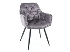 krzeslo-tapicerowane-cherry-velvet-szary-czarny-sig