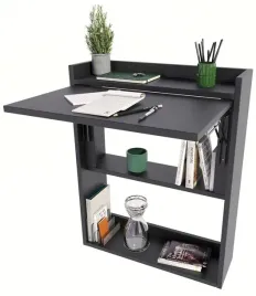 biurko-scienne-skladane-czarne-szafka-polka-regal-per