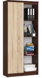 regal-biurowy-r80-clp-wenge-sonoma-na-ksiazki-akd