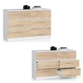 komoda-szafka-k120-6-szuflad-bialy-sonoma-akd