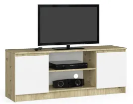 szafka-stolik-rtv-2d1p-140cm-artisan-bialy-komoda-akd