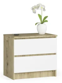 komoda-szafka-k60-2-szuflady-artisan-bialy-akd