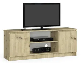 szafka-stolik-rtv-2d1p-140cm-dab-artisan-komoda-akd