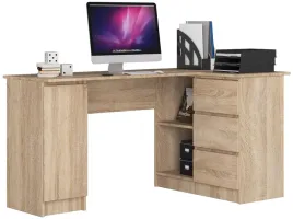 biurko-narozne-b20-prawe-dab-sonoma-155cm-akd