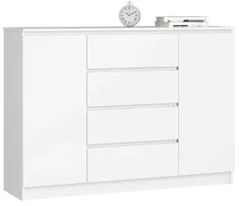 komoda-szafka-k140-2-drzwi-4-szuflady-biala-akd