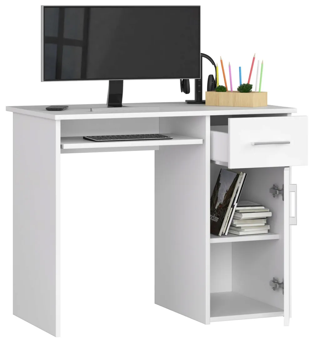 biurko-pod-komputer-laptop-pin-biale-90cm-akd-stan-nowy