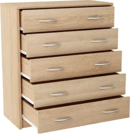 komoda-szafka-5s-dab-sonoma-regal-5-szuflad-rob