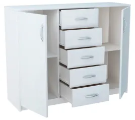 komoda-szafka-2d5s-biala-110cm-szuflady-regal-rob