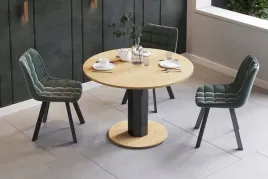 stol-rozkladany-solo-lux-100-144cm-dab-czarny-polysk-hub