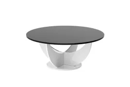 lawa-stolik-capri-100-czarny-mat-bialy-polysk-hub