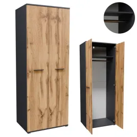 szafa-dwudrzwiowa-cr3-shk1-grafit-wotan-duzy-pojemny-regal-z-polka-drazkiem