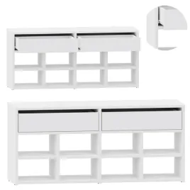 szafka-na-buty-obuwie-zappa-biala-2-pojemne-szuflady-otwarte-polki-komoda