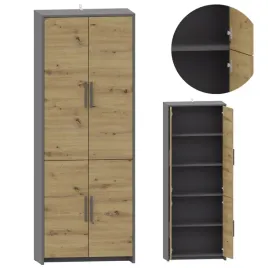 regal-altivo-reg-70-4d-artisan-antracyt-zamkniety-szafa-ubrania-segregatory