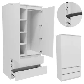 szafa-s902d2szbia-biala-90cm-garderoba-regal-szuflady-drazek-polki-wieszaki