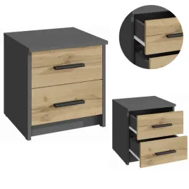 szafka-nocna-bodo-2s-grafit-wotan-stolik-nocny-40cm-komoda-szuflady-regal