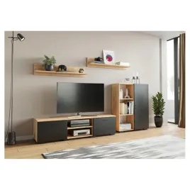 mebloscianka-chopin-artisan-czarny-zestaw-mebli-komoda-szafka-rtv-polka