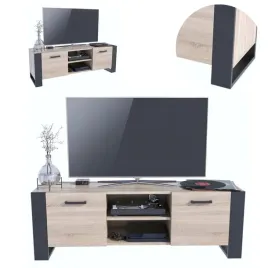 szafka-rtv-alba-150cm-sonoma-czarny-stolik-pod-telewizor-mala-komoda-loft