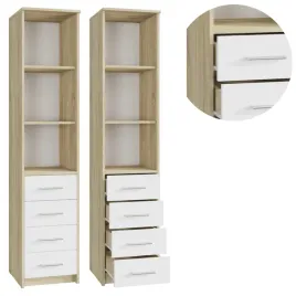 regal-bodo-r40o-4s-bialy-sonoma-szafka-z-szufladami-na-ubrania-ksiazki-buty