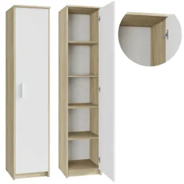 regal-bodo-r40z-bialy-sonoma-zamkniety-szafa-szafka-na-ksiazki-ubrania-buty