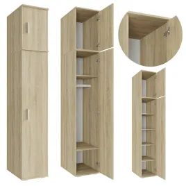 szafa-bodo-1d4p-sonoma-z-nadstawka-polki-i-drazek-garderoba-do-przedpokoju