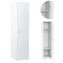 szafa-1d2p-biala-garderoba-do-przedpokoju-regal-na-ubrania-polki-drazek