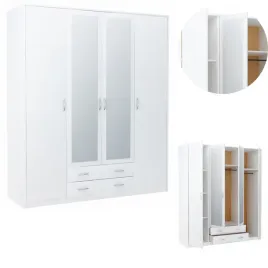 szafa-4d2s-biala-duza-pojemna-garderoba-z-lustrem-do-przedpokoju-na-ubrania