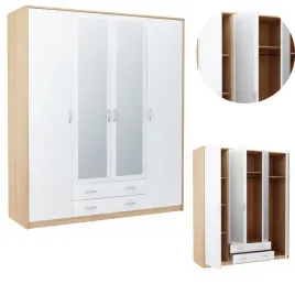 szafa-4d2s-bialy-sonoma-duza-garderoba-z-lustrem-do-przedpokoju-na-ubrania