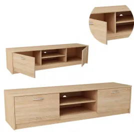 szafka-rtv-2dc-160cm-sonoma-duzy-stolik-pod-telewizor-pojemna-komoda-regal