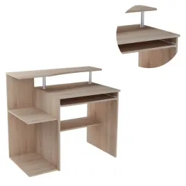 biurko-komputerowe-b1-dab-sonoma-100cm-funkcjonalne-z-polka-pod-klawiature