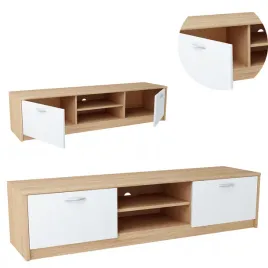 szafka-rtv-2dc-160cm-bialy-sonoma-duzy-stolik-pod-telewizor-pojemna-komoda