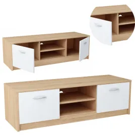 szafka-rtv-2dc-120cm-bialy-sonoma-duzy-stolik-pod-telewizor-pojemna-komoda