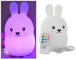 silikonowa-lampka-nocka-dla-dzieci-kolorowa-led-rgb-pilot-usb-kroliczek